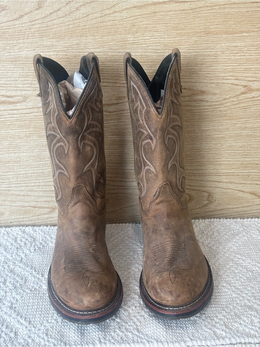 Double-H Black ICE work western boots
